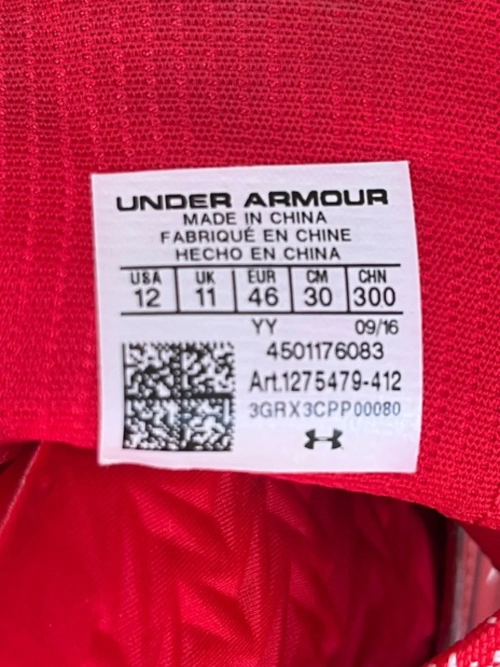 Under Armour bold star